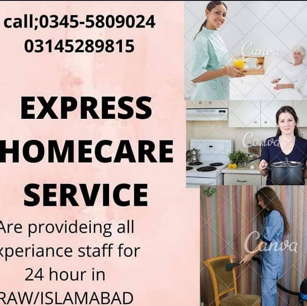 provide professional COOK/CHEF DRIVER Patient CARE Male/Female 0