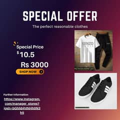 Special offer on sports clothes