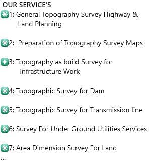 LAND SURVEY AND ARCHITECTURE SERVICES ALL TYPE OF DRAWINGS AVAILABLE 1