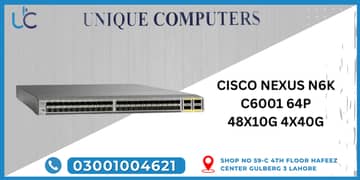 CISCO NEXUS N6K C6001 64P 48X10G 4X40G