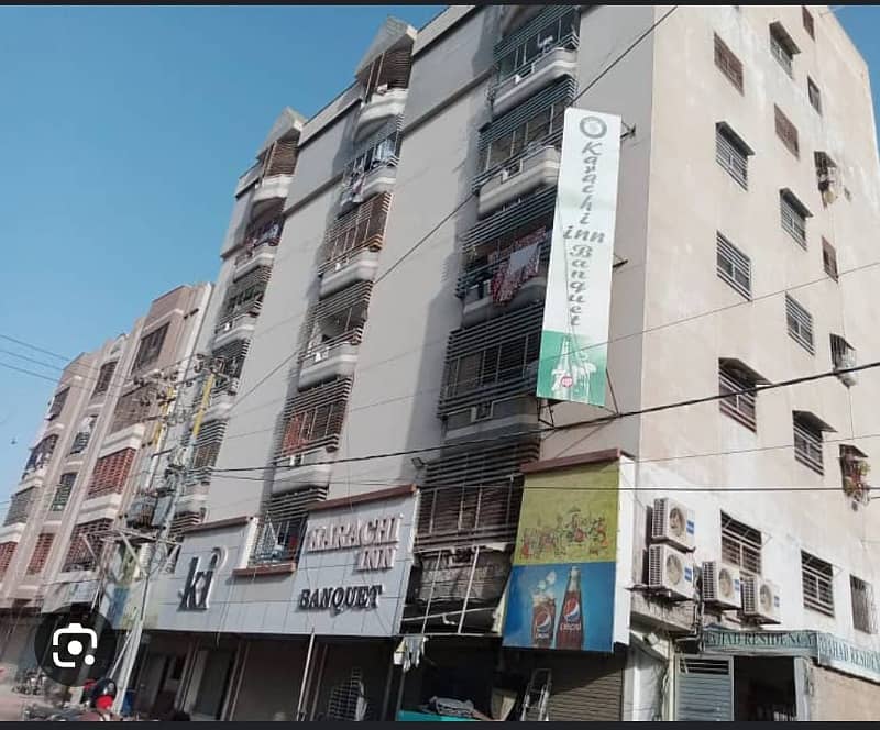 2 Bed+Drawing+Dining flat avilable for sale in MAHAD RESIDENCY sector 11 A North Karachi 0