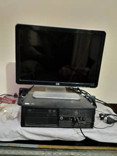 HP core I3 3rd generation and 17 inch led