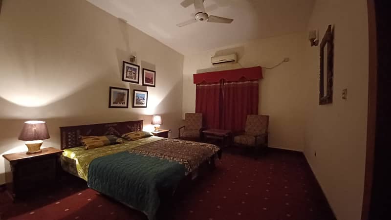 1kanal full furnished house for rent for short and long time 35