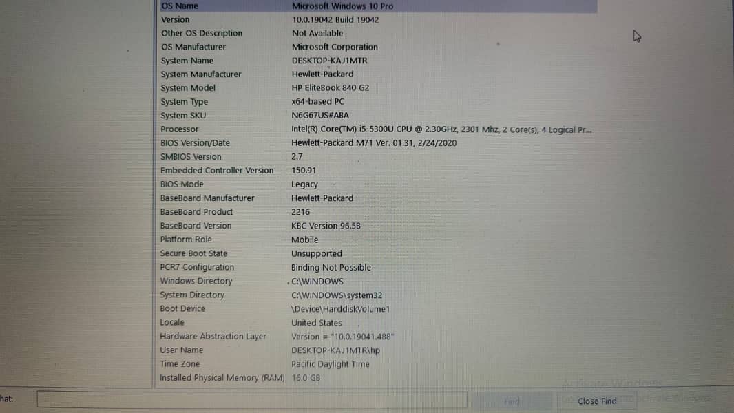 HP EliteBook 840 G2 5th Gen 0