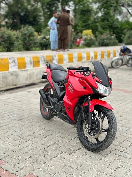 zxmco kpr cruise 200cc Lahore registration 2017 model good condition 4
