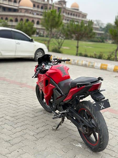 zxmco kpr cruise 200cc Lahore registration 2017 model good condition 5