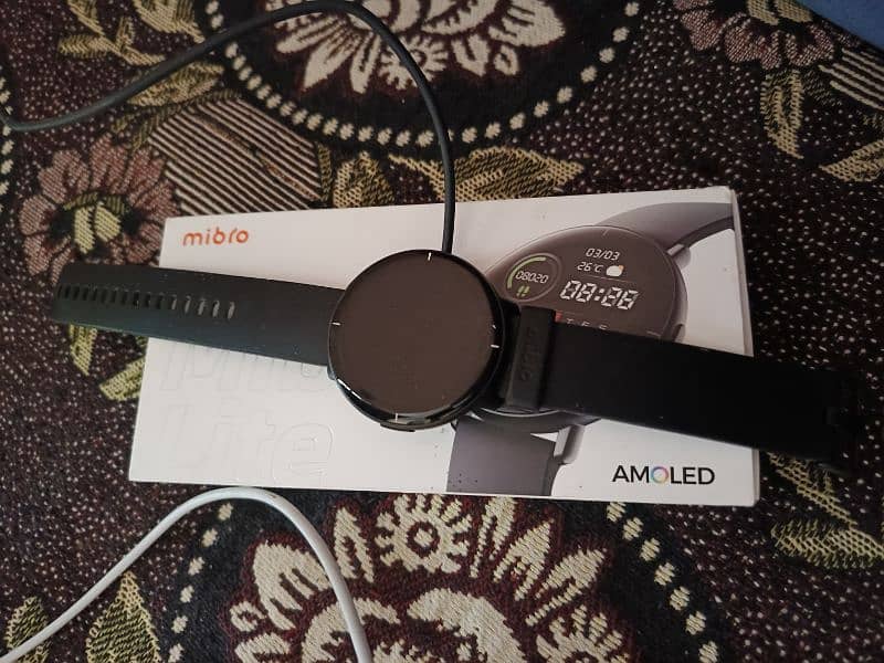 MiBro lite Smartwatch 1.3 inch Amoled Display Smart Watch 2