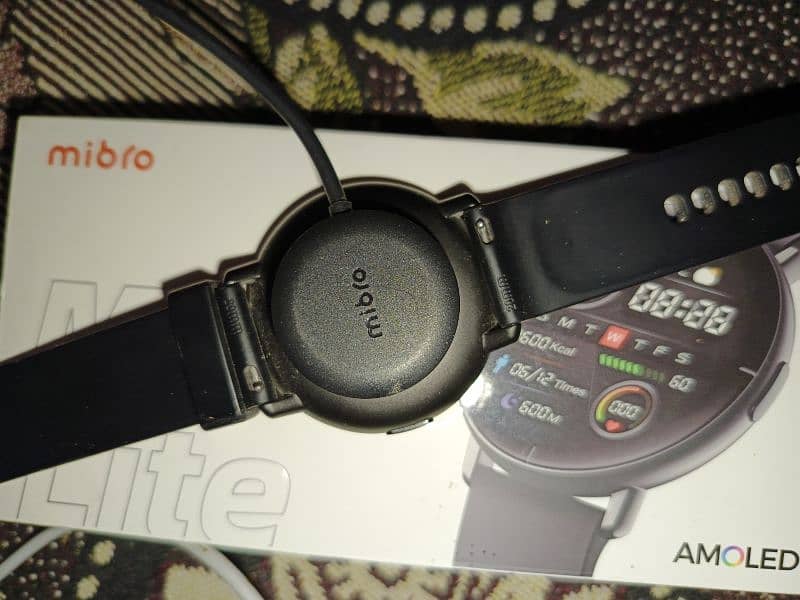 MiBro lite Smartwatch 1.3 inch Amoled Display Smart Watch 4