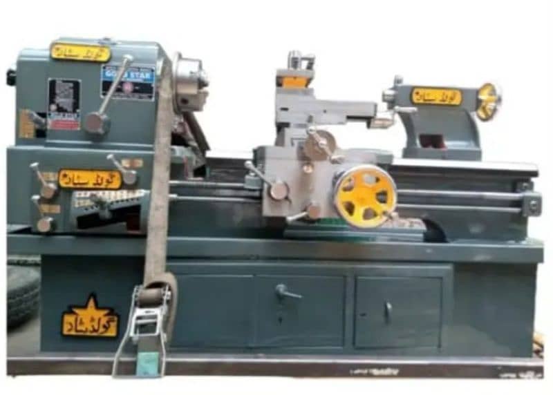 lathe machine 8 feet We Deals in all kinds Auto Mobile Machinery avail 5