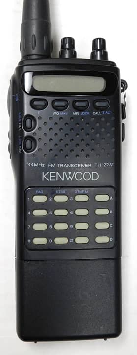 Kenwood TH-22AT Walkie Talkie Two Radio sets, wireless set dual band 0