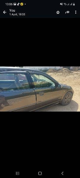 honda civic car automatic with changed engine. 6