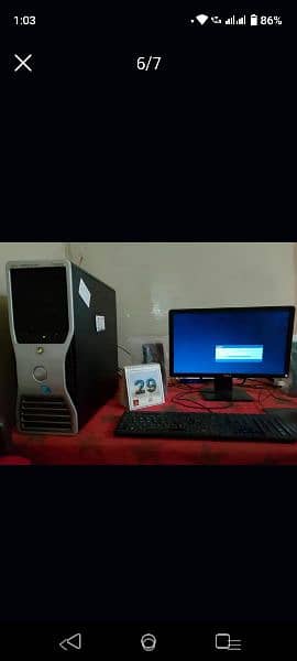 Dell CPU for urgent sale all ok working condition 5