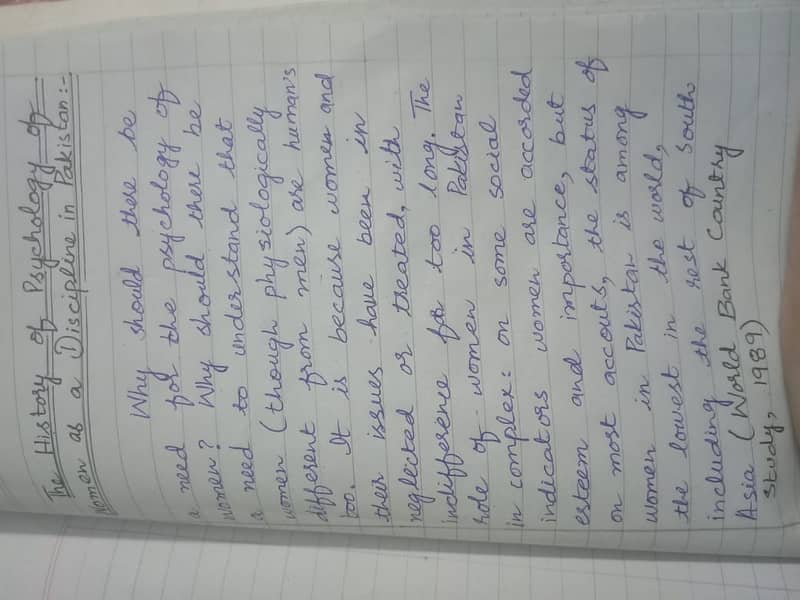 Handwritten Assignment work 2