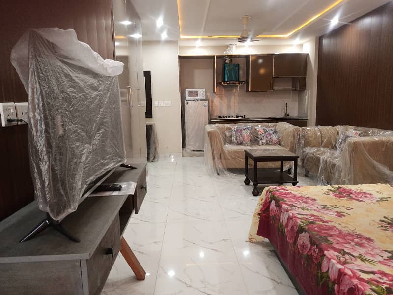 Studio Apartment For Rent In Sector D Bahria Town,Lahore 16