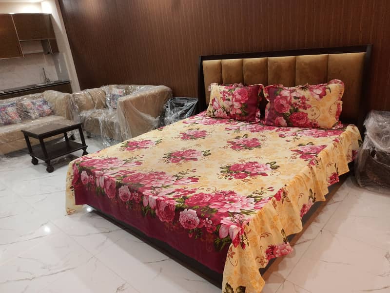 Studio Apartment For Rent In Sector D Bahria Town,Lahore 17