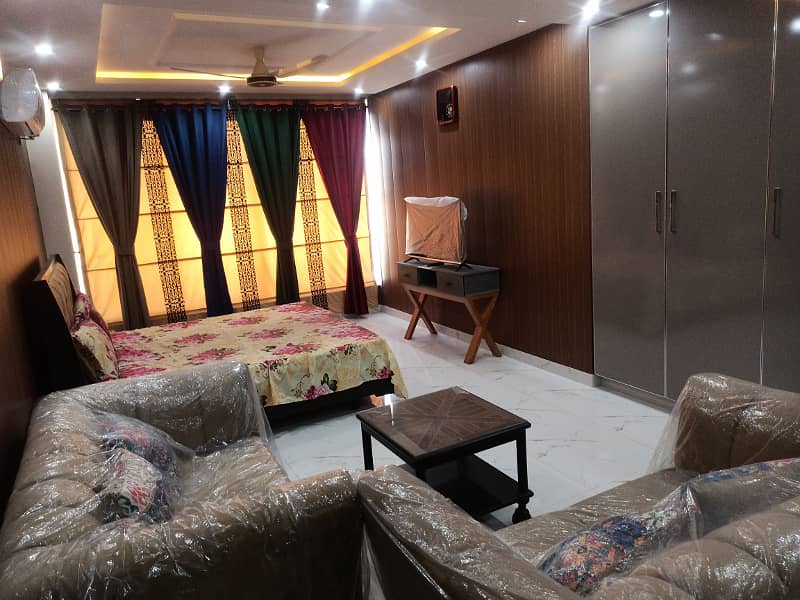 Studio Apartment For Rent In Sector D Bahria Town,Lahore 23