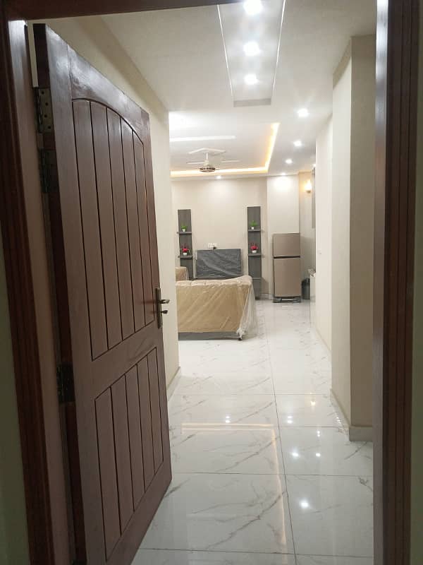 One Bed Apartment For Rent In Sector D Bahria Town,Lahore 1
