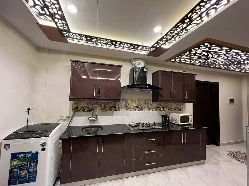 One Bed Apartment For Rent In Sector F Bahria Town,Lahore 5
