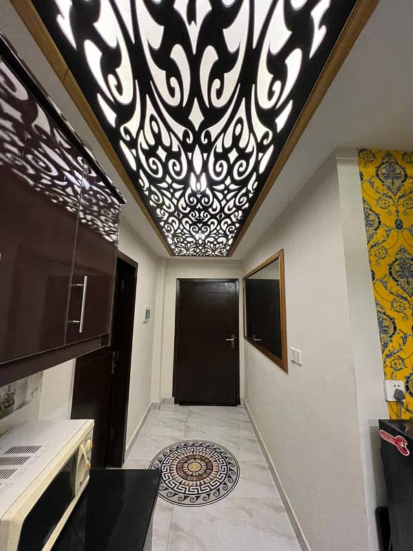 One Bed Apartment For Rent In Sector F Bahria Town,Lahore 7