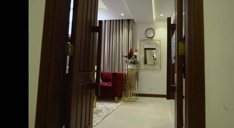 One Bed Apartment For Rent In Sector F Bahria Town,Lahore 9