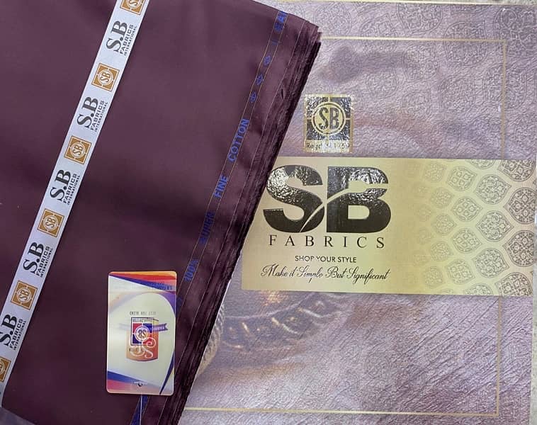 high quality branded cotton  SB fabrics 1