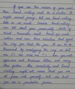 professional hand writing jobs at home based work 0