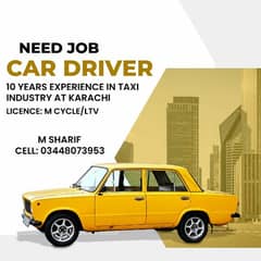 Need job taxi Car