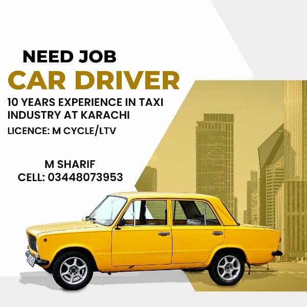 Need job taxi Car 0