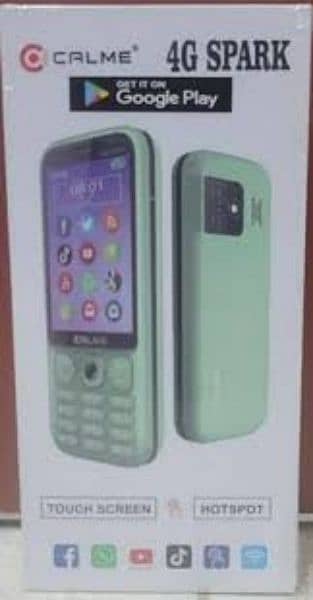 Calme 4G Spark used look like new 6months warranty available 2