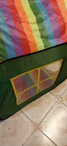 tent 3 by 3 good condition 1
