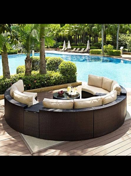 outdoor rattan sofa set available in Wholesale prise rate 10k pr seat 0