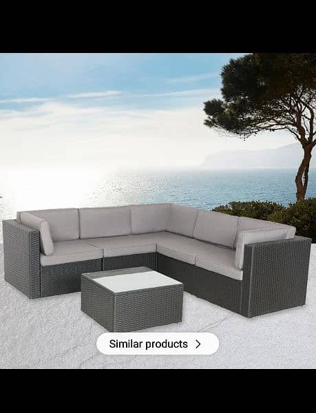 outdoor rattan sofa set available in Wholesale prise rate 10k pr seat 4