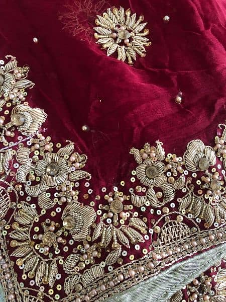 BRIDAL LEHNGA FOR SALE JUST USED ONCE. 5