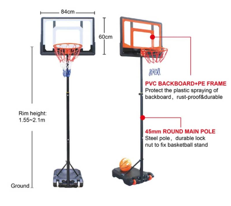 Portable Basketball System 4