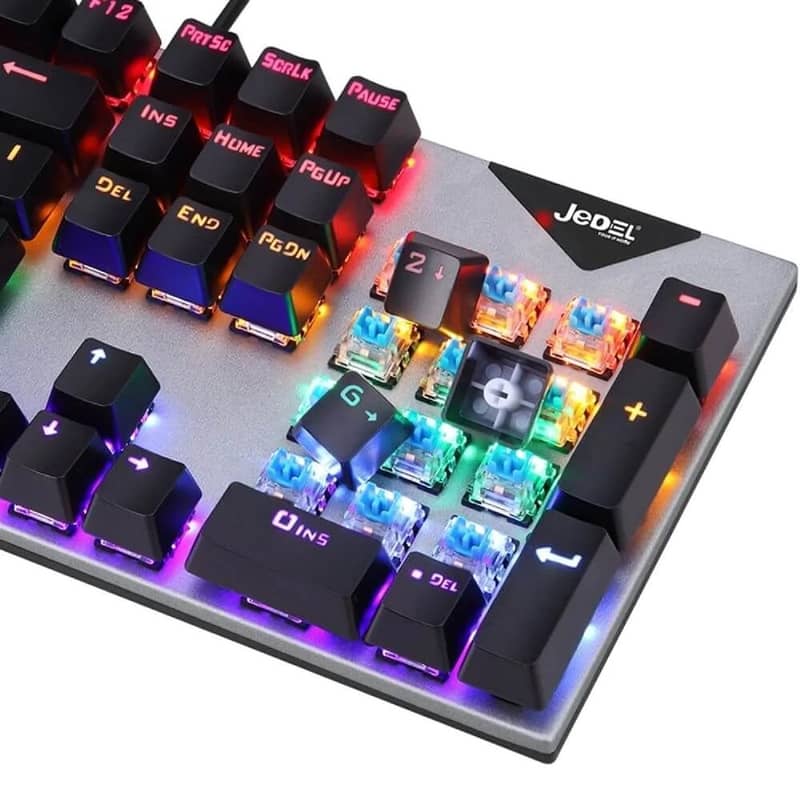 JEDEL KL95 Gaming Mechanical RGB Backlight Wired Keyboard 5