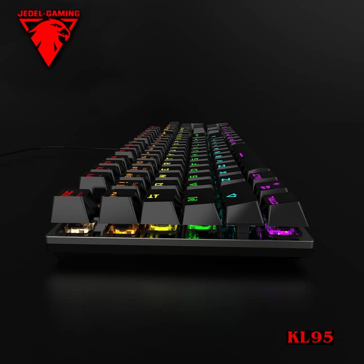 JEDEL KL95 Gaming Mechanical RGB Backlight Wired Keyboard 7