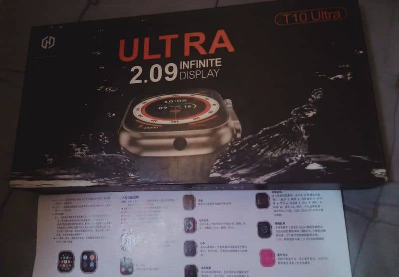 t 10 ultra smart watch 0