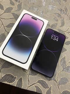 iphone 14 pro max 256GB Deep purple non-Pta