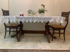dinning table with 5 chairs