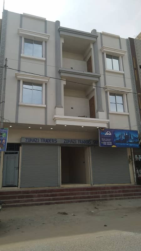 COMMERCIAL SHOP FOR SALE ON 150FT MAIN ROAD PRIME LOCATION OF NORTH KARACHI 2