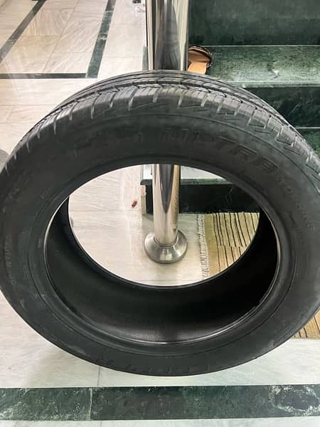 Cooper very less used 17inch tyres 255/15/R17 3