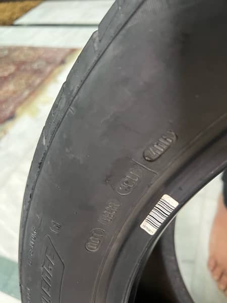 Cooper very less used 17inch tyres 255/15/R17 9