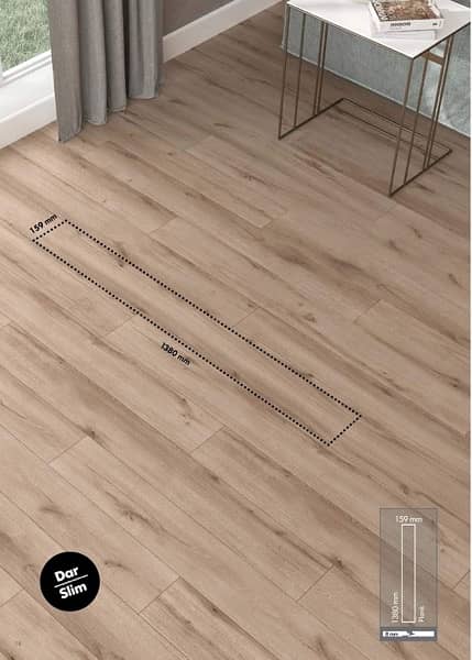 AGT Lamented Wooden Floors, PVC wall Skirting , Fluted panels . 7