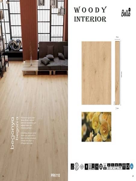 AGT Lamented Wooden Floors, PVC wall Skirting , Fluted panels . 9