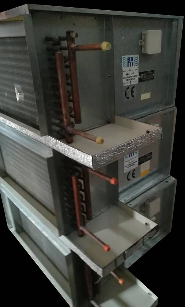 Chilled Water / DX Type Fan Coil Units 1.5 to 2.5 Ton 1