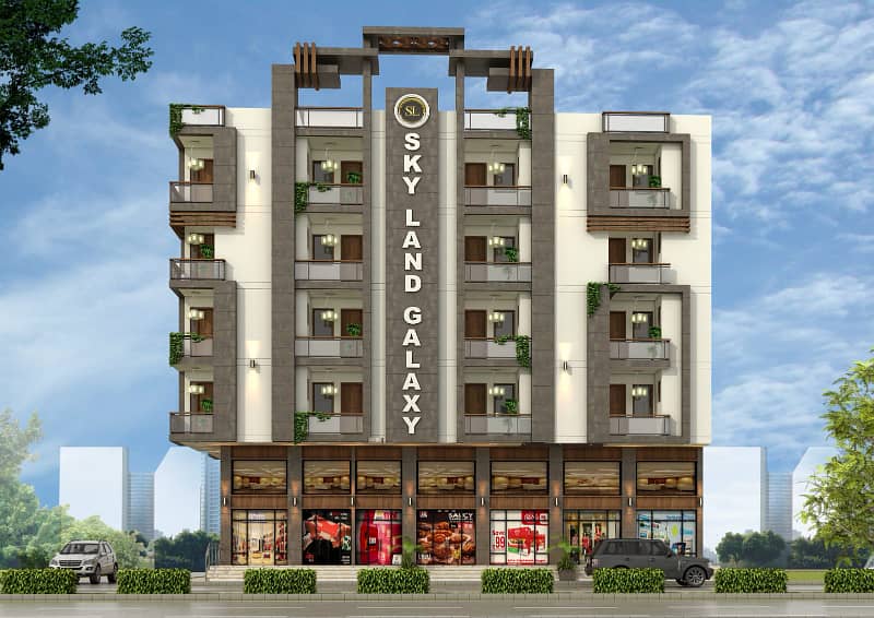 Skyland Galaxy 2 Bed Lounge Apartment On Booking With Only 3 Lacs 1