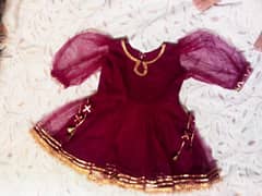 Baby girl mehndi dress