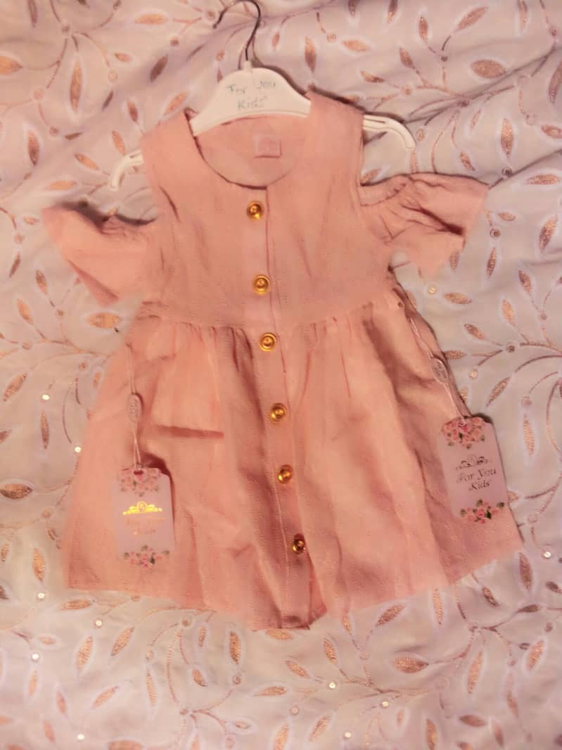 Imported baby frock 0