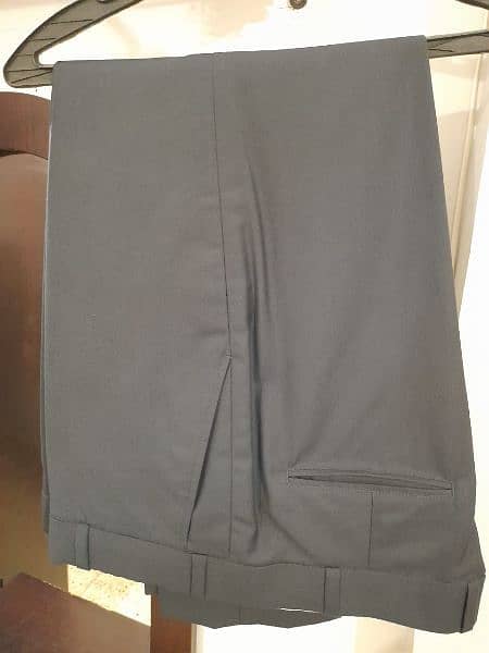 brand new 2 piece man suit - charcoal grey 5