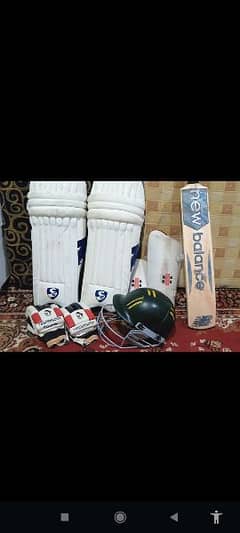 Used hard ball cricket kit final price